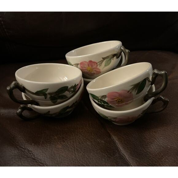 Vintage Franciscan Desert Rose 4" Teacups 11 Available- selling individually - Picture 2 of 4